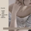 light系列《慾望之眼》水晶耳環 耳飾 黑尖晶 紅石榴 一般包金