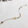 《熱陽》黃水晶 茶晶 煙水晶 黑金超七 一般包金 美國14k注金 水晶手鍊