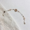 《暖暖》水晶手鍊 太陽石 紅兔毛 茶晶 白水晶 水晶手鏈 一般包金